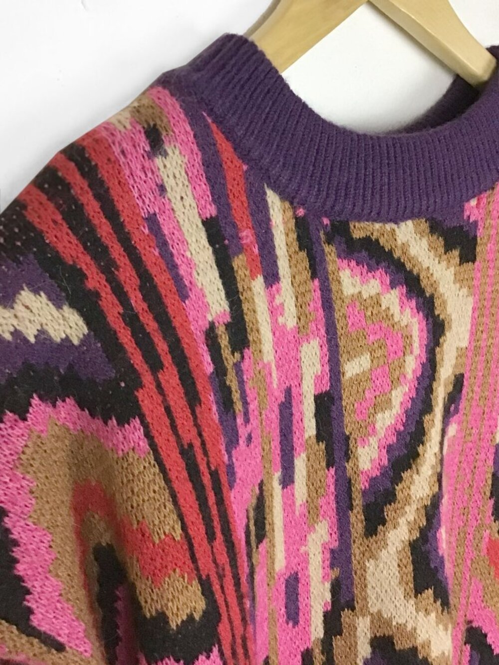FARM Rio Multicolor Crew Neck Sweater - Picture 4 of 12
